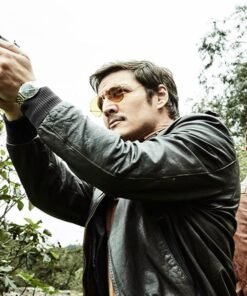 PEDRO PASCAL NARCOS SEASON 2 LEATHER JACKET