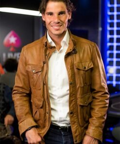 Rafael Nadal Leather Jacket
