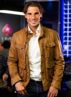 Rafael Nadal Leather Jacket