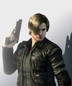 RESIDENT EVIL 6 LEON KENNEDY LEATHER JACKET