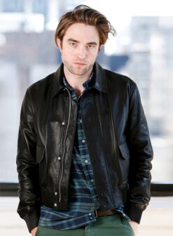 Robert Pattinson Leather Jacket