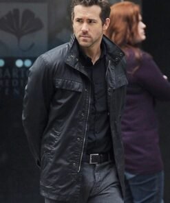 Ryan Reynolds R.i.p.d Leather Jacket