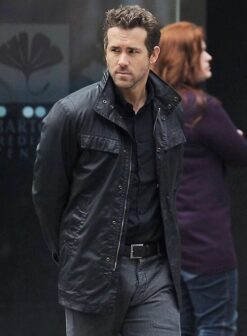 Ryan Reynolds R.i.p.d Leather Jacket