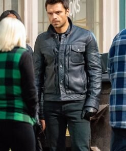THE WINTER SOLDIER SAN SEBASTIAN LEATHER JACKET