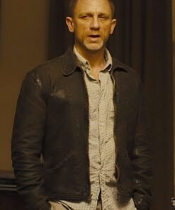 DANIEL CRAIG SKYFALL LEATHER JACKET