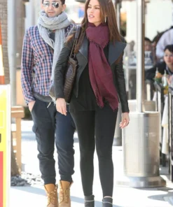 SOFIA VERGARA LEATHER JACKET