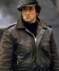Sylvester Stallone Paradise Alley Leather Jacket