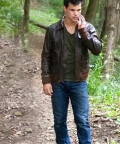 Taylor Lautner Abduction Leather Jacket