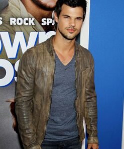 TAYLOR LAUTNER LEATHER JACKET