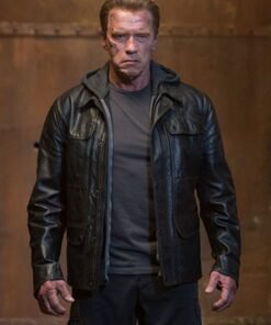 TERMINATOR GENISYS ARNOLD SCHWARZENEGGER LEATHER