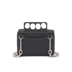 Alexander Mcqueen Mans the Grip Mini Bag in Black