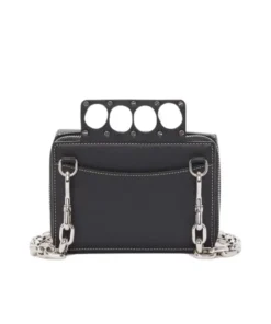 Alexander Mcqueen Mans the Grip Mini Bag in Black
