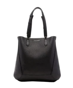 Alexander Mcqueen Mans the Grip East West Tote Bag in Black