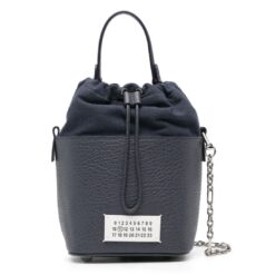 MAISON MARGIELA 5AC LOGO-PATCH BUCKET BAG
