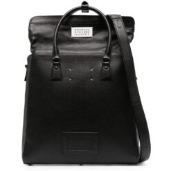 MAISON MARGIELA 5AC DAILY VERTICAL LEATHER BACKPACK