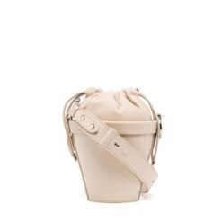 MAISON MARGIELA MINI FIRE LEATHER BUCKET BAG