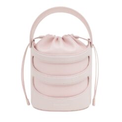 ALEXANDER MCQUEEN WOMEN'S THE RISE BUCKET IN VENUS PINK