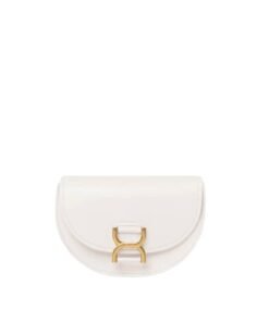 CHLOE MARCIE MINI FLAP BAG MISTY IVORY