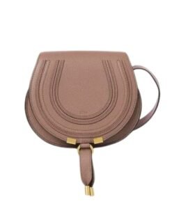 CHLOE MARCIE SMALL SADDLE BAG WOODROSE