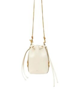 CHLOE MARCIE MICRO BUCKET MISTY IVORY