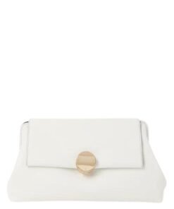 CHLOE PENELOPE CLUTCH WHITE