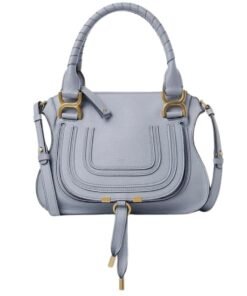 CHLOE MARCIE SMALL DOUBLE CARRY BAG GRACEFUL BLUE