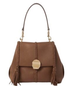 CHLOE PENELOPE SMALL SOFT SHOULDER BAG DARK NUT