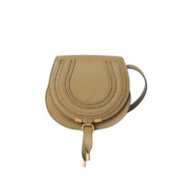 CHLOE MARCIE SMALL SADDLE BAG POTTERY GREEN