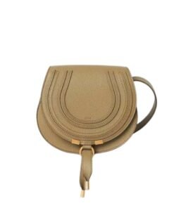 CHLOE MARCIE SMALL SADDLE BAG POTTERY GREEN