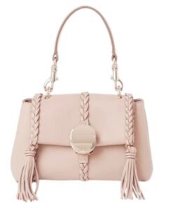 CHLOE PENELOPE MINI SOFT SHOULDER BAG NUDE