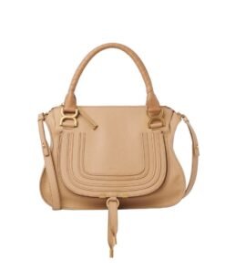 CHLOE MARCIE DOUBLE CARRY BAG MILKY BROWN
