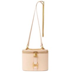 CHLOE MARCIE MINI VANITY ON CHAIN CEMENT PINK