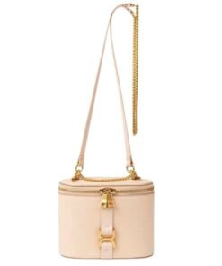 CHLOE MARCIE MINI VANITY ON CHAIN CEMENT PINK