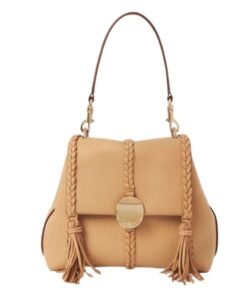 CHLOE PENELOPE SMALL SOFT SHOULDER BAG MILKY BROWN
