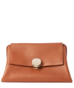 CHLOE PENELOPE CLUTCH CARAMEL