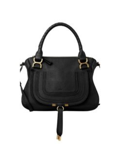 CHLOE MARCIE DOUBLE CARRY BAG BLACK