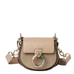 CHLOE SMALL TESS BAG ARGIL BROWN