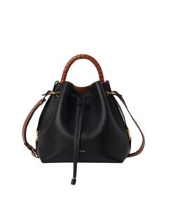 CHLOE MARCIE BUCKET BAG BLACK