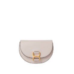 CHLOE MARCIE MINI FLAP BAG WILD GREY