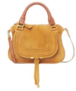 CHLOE MARCIE DOUBLE CARRY BAG SAFARI GOLD