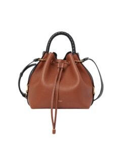 CHLOE MARCIE BUCKET BAG TAN
