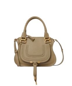 CHLOE MARCIE SMALL DOUBLE CARRY BAG POTTERY GREEN