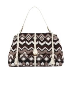 CHLOE PENELOPE LARGE SOFT SHOULDER BAG BROWN MULTICOLOUR