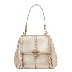 CHLOE PENELOPE SMALL SOFT SHOULDER BAG LIGHT GOLD