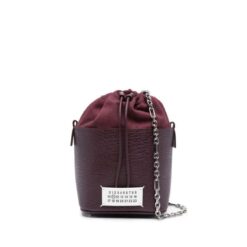 MAISON MARGIELA 5AC LEATHER BUCKET BAG