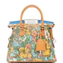 MAISON MARGIELA 5AC CLASSIQUE FLORAL-PRINT TOTE BAG