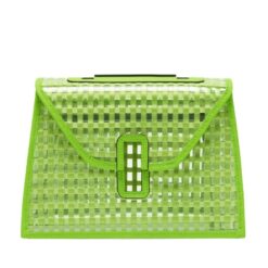 VALEXTRA RAINCOAT ISIDE WOVEN MINI