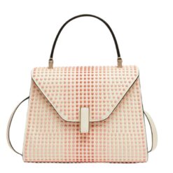VALEXTRA ISIDE SPECKLES TOP HANDLE MINI BAG