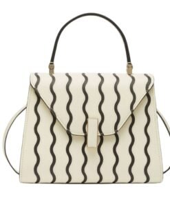 VALEXTRA ISIDE WAVES TOP HANDLE MINI BAG