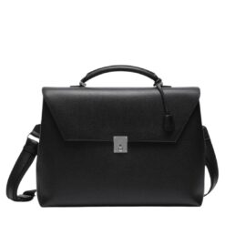 VALEXTRA AVIETTA BRIEFCASE WITH FLAP 24H